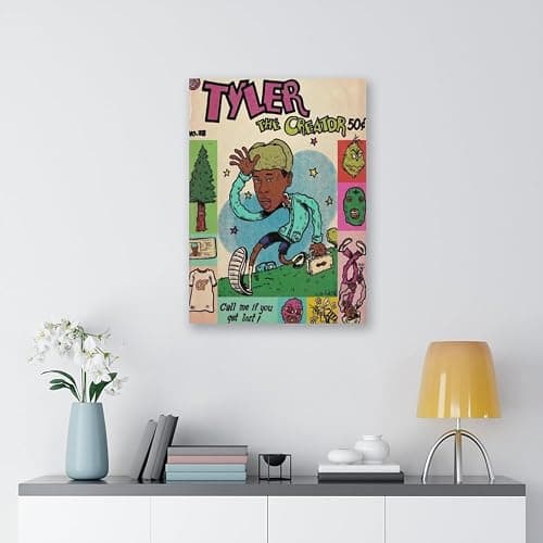 InfinitMLabs Tyler The Poster Comic Music Poster for Room Aesthetic Canvas Wall Art Bedroom Decor8x12in Unframed, style-14 thumbnail 5