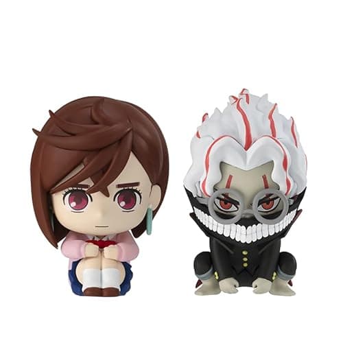 QAHEART Anime Okarun Figure Turbo Granny Action Figure Model Statue Ayase Momo Look Up Figure Takakura Ken Action Figure Ornaments - 1.97in/5cm - 2pcs