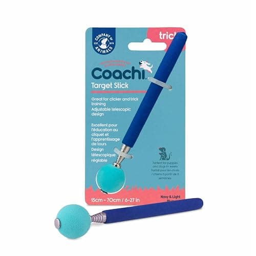 Company of Animals Coachi Target Stick, Telescopic Design with Large Ball for Target, Dog Accessory for Clicker & Agility Training, Teach Commands and Tricks thumbnail 9