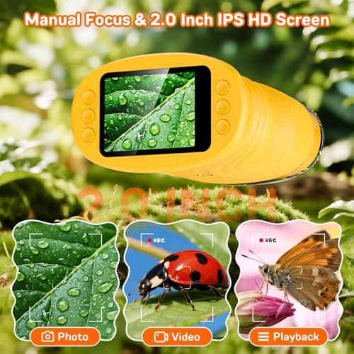 Microscope for Kids - 1000X Portable Pocket Kids Microscope thumbnail 4