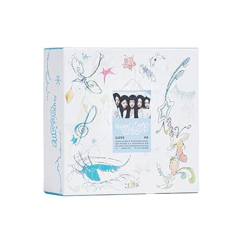 ILLIT [1st Mini Album 'SUPER REAL ME'](SUPER ME Ver.) + 3 Extra Photocards Set - Image 1