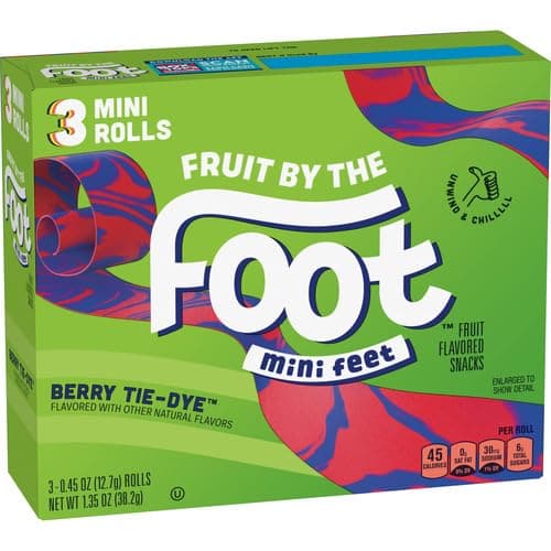 Fruit by the Foot Berry Tie Dye Mini Snacks 3 Count thumbnail 3
