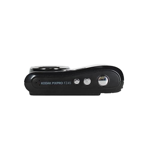 Kodak PIXPRO FZ45 Digital Camera (Black) | 16MP Sensor, 4X Optical Zoom, 27mm Wide-Angle Lens & Full HD Video | Great for Travel & Family Photos (FZ45BK) + 32GB Card + Camera Case + Cleaning Cloth thumbnail 4