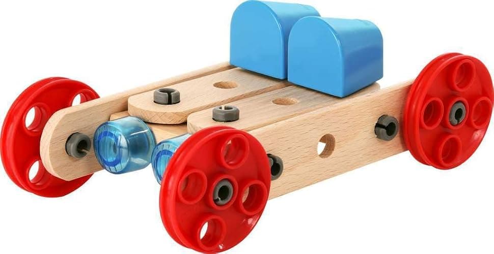 BRIO Builder 34586 Box 49 TLG. - Das kreative Konstruktionsspielzeug aus Schweden - Einsteiger-Set im praktischen Werkzeugkoffer - Für Kinder ab 3 Jahren thumbnail 5