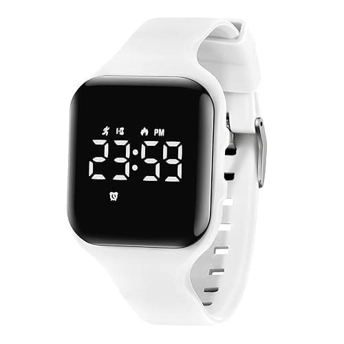 Kids Watch, No App Fitness Tracker Watch for Kids Teenager Digital Watch with Steps Counter/Distance/Calories/Alarm/Stopwatch Fitness Watches Girls Boys Gift for Teens - Image 1