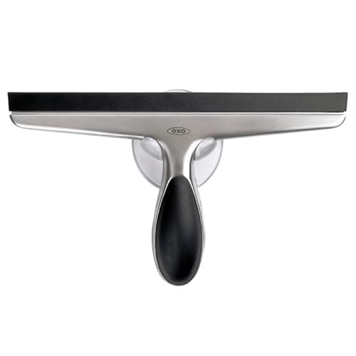 OXO Good Grips Stainless Steel Squeegee - All-Purpose for Bathroom, Glass Shower Doors, Mirrors, Tiles, Countertops and Car Windows - Streak Free - Image 1