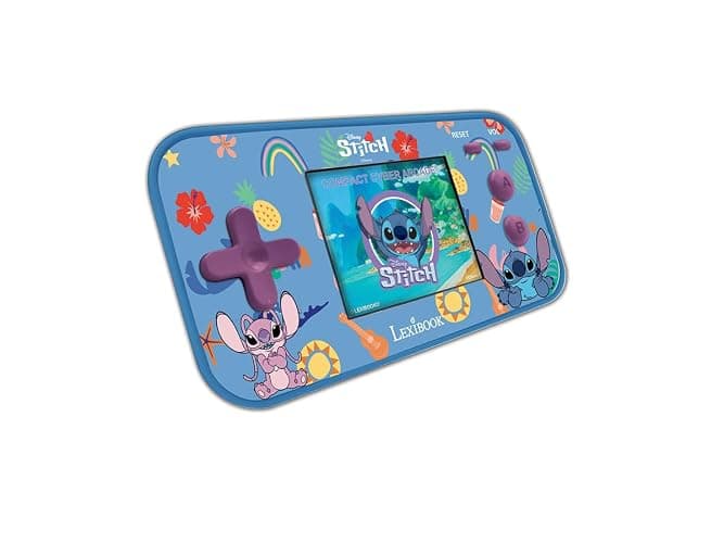 Lexibook - Disney Stitch - Compact Portable Cyber Arcade Console, 150 Games, LCD Colour Screen, Battery-Powered, JL2367D thumbnail 7