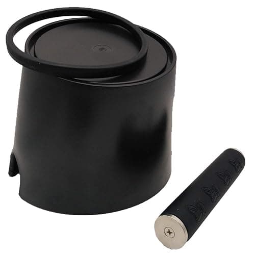 HOMEE Coffee Knock Box, 4.8in Barista Style Espresso Grounds Knock Box with Removable Heavy-Duty Knock Bar and Shock-Absorbent Durable and Non-Slip Base for Espresso Maker Accessories thumbnail 5