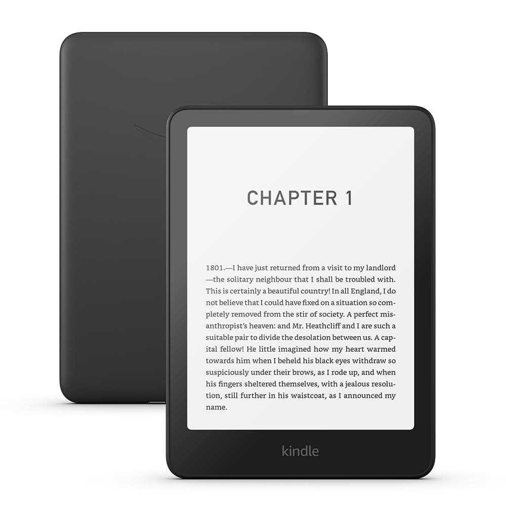 Amazon Kindle Paperwhite (16 GB) – Our fastest Kindle ever, with new 7" glare-free display, and weeks of battery life - Black thumbnail 2