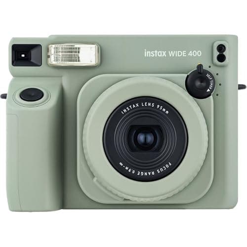 Fujifilm Instax Wide 400 Instant Film Camera Sage Green Bundle – Includes 20-Sheets Instax Wide Film and Protective Carrying Case thumbnail 2