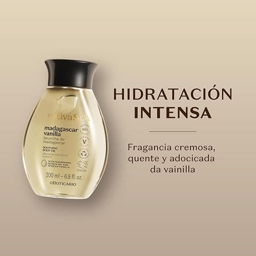 O Boticário Nativa SPA Vanille de Madagaskar, parfümiertes Körperöl, Lotion für den Körper, spendet Feuchtigkeit und pflegt vegane Haut, 200 ml thumbnail 5