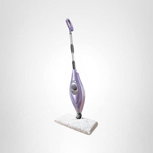 Shark Steam Pocket Mop with 2 Washable Double-sided Pads, Purple, S3501 | Lightweight, 2 Machine Washable Double-Sided Microfiber Pads, Swivel Steering, Steam Sanitization on Sealed Hard Floors thumbnail 11