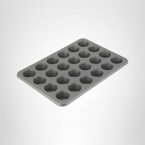 KitchenAid 24-Cup Nonstick Aluminized Steel Mini Muffin Pan, Contour Silver thumbnail 8