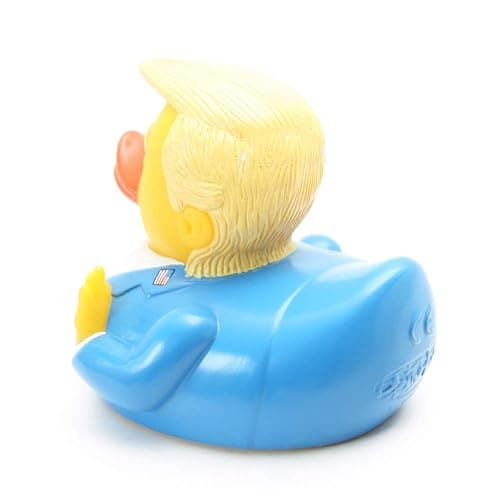 Baby Bath Toys Trump Rubber Squeak Bath Duck Baby Bath Duckies - for Kids Gift Birthdays Baby Showers Bath Time thumbnail 9