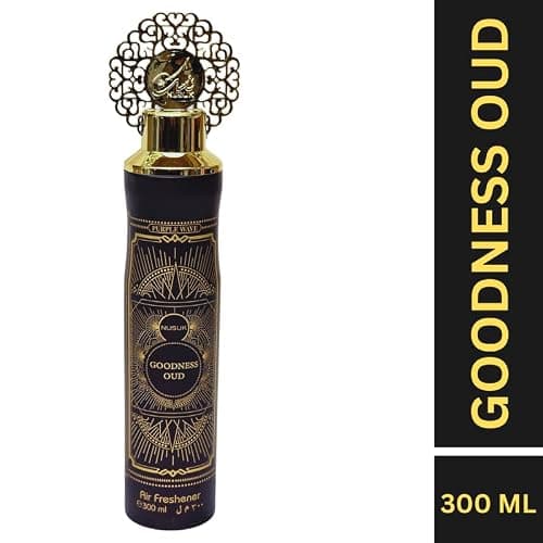 Nusuk Air Room Freshener Spray for Home, Car & Office, Long Lasting Fragrance 300 ML, Odor Eliminator, Deodorizer Spray For Room, Car & Wardrobe, Goodness Oud thumbnail 2