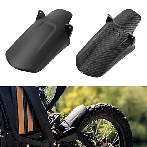 JXMOTO Surron Front-Rear Shock-Rear Fender Set Imitation Carbon Fiber Motorcycle Electric Dirt Bike Off-Road Shock Absorber Mudguard Fender Mud Guard for Light Bee Sur Ron S/X Segway X160 / X260 thumbnail 7