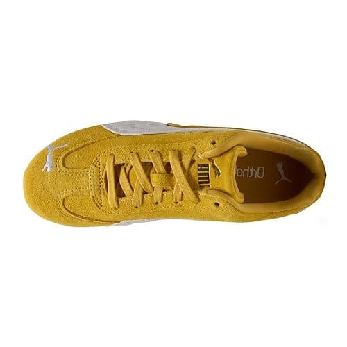 PUMA Womens Speedcat Og Lace Up Sneakers Shoes Casual - Yellow thumbnail 4