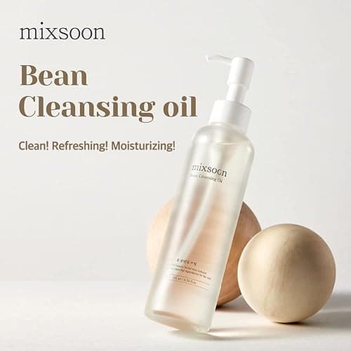 mixsoon Bean Cleansing Oil - Lightweight Oil Deep Cleansing and Makeup Remover, Fermented Bean, Hydrating and Balancing for Smooth Skin 195ml / 6.59 fl.oz. Korean Glass Skin Care thumbnail 2