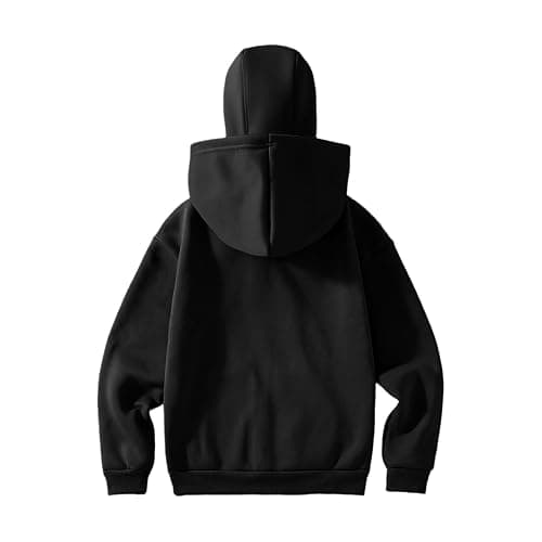 Ewleguzka Cagoule à capuche zippée pour femme - Veste polaire à fermeture éclair intégrale - Sweat à capuche surdimensionné décontracté pour l'automne et l'hiver avec poches thumbnail 4
