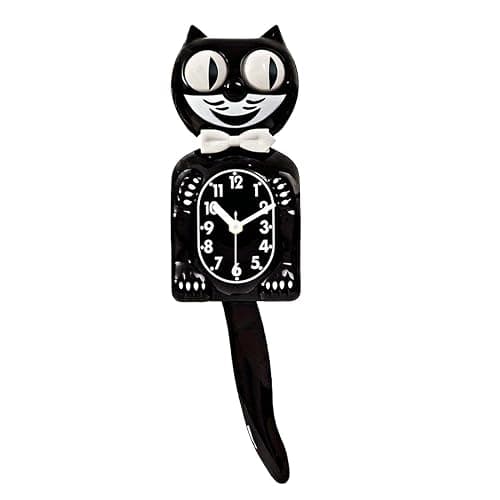 Retro Cat Clock, Tail Swinging Wall Clock, Cat Swing Wall Decoration, Funny Perfect For Home Decor Mid-Century Modern Gift - Image 1
