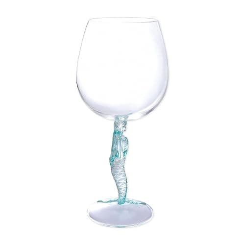 Supreme Housewares Durable Acrylic Plastic Stem Wine Glasses, Set of 2, Reusable Plastic Drinkware, BPA-free, Shatter-Proof, Ideal for Wine and Beverage (17 oz, Mermaid) thumbnail 9
