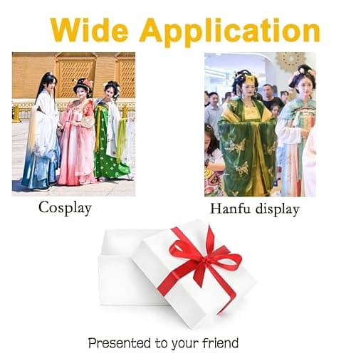 Flower Hair Sticks Hair Chopstick Chinese Hair Stick 1PC 7.08" Wooden Hair Pins Chinese Hair Accessories For Long Hair Buns thumbnail 5