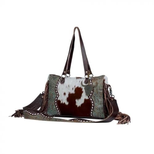 Myra Bag Dangle Wangle Leather & Hairon Bag S-3344 thumbnail 3