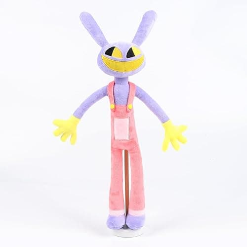 SAJISP The Amazing Digital Circus Plush,11.7" Jax Plushies Toy Gift, Cute Stuffed Figure Doll for Kids and Adults, Birthday Halloween Christmas Choice for Boys Girls thumbnail 2