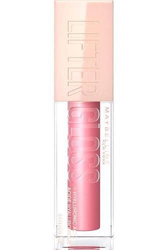 Maybelline Lifter Gloss, Hydrating Lip Gloss with Hyaluronic Acid, Creates Fuller-Looking, Shiny, Moisturised and Plumped Lips. Non-sticky, 005 Petal (Pink) thumbnail 2