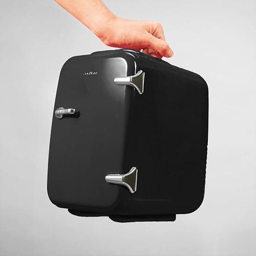 Cecotec Mini-Kühlschrank Bolero MiniCooling 4L Havanna Black, Betrieb mit 12V-220V, Kompatibel mit Auto und Wohnwagen, Kühl- und Heizfunktion, Temperaturbereich 5-65º, Einfacher Transport. thumbnail 5