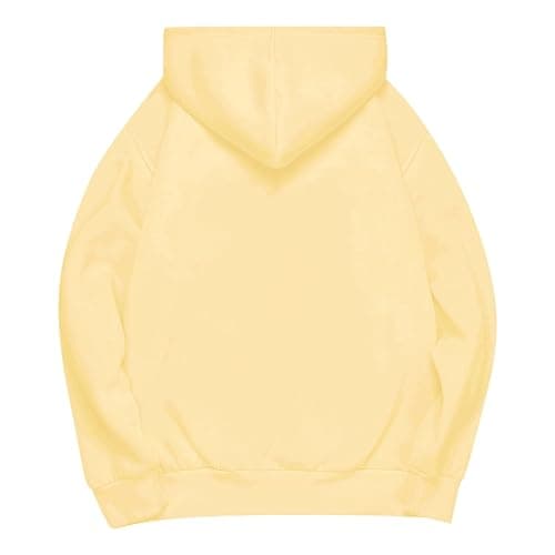 Kids Girls Boys Oversized Hoodie Cute Long Sleeve Solid Pullover Hooded Sweatshirts Fall Winter Preppy Clothes thumbnail 3
