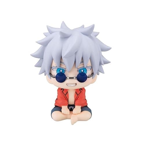 YLQANONG JJK Geto Suguru Look Up Figures Beach Casual Wear Ryomen Sukuna/Itadori Yuuji Anime Figure JJK Action Figurine 4.72IN - Image 1
