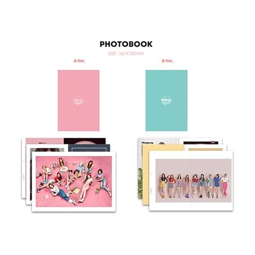 WHAT IS LOVE? The 5th Mini Album (Random Ver.) Cover + Photobook R + Lyrics Clear Postcard + Sticker + 5 Extra Photocards Official K-POP Sealed Album thumbnail 3