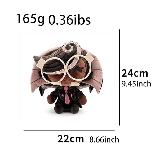 Amnii Cookie-Run Kingdom Ornaments Figurines Espresso Cookie Pillow Doll Merchandise Hugable Car Room Decorations Stress Relief Doll 9.8inch thumbnail 3