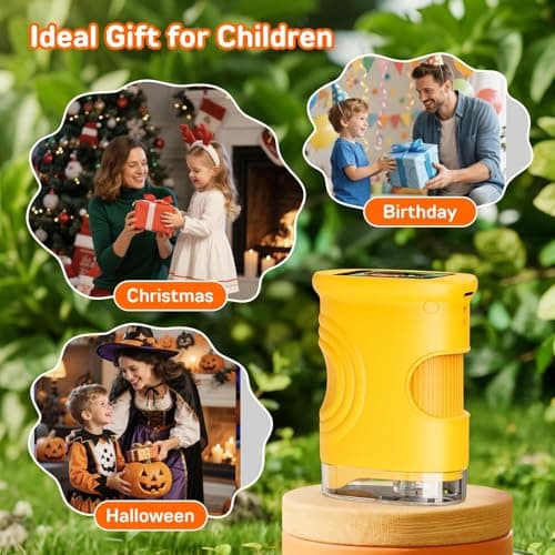 Microscope for Kids - 1000X Portable Pocket Kids Microscope thumbnail 8