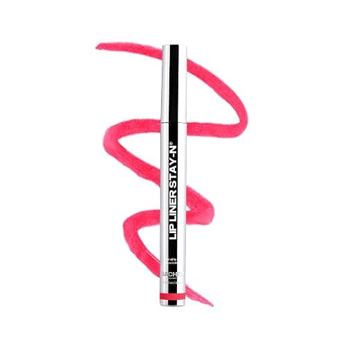 Sacheu Lip Liner STAY-N Peel Off Lip Stain — Long Lasting Waterproof Lip Tint with Hyaluronic Acid & Vitamin E — Transfer Proof Matte Finish, Vegan & Cruelty-Free (leftonRED) - Image 1