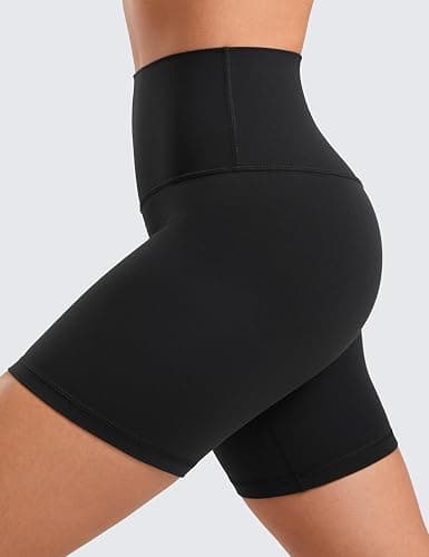 CRZ YOGA Butterluxe Biker Shorts 6" | Extremely Soft, Gentle Compression, Yoga, High Waisted, for Women thumbnail 4