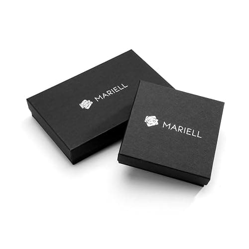 Mariell White Pearl Bridal Earrings with Cubic Zirconia Crystal Top, 9mm White Pearl Stud Earring, Perfect for Brides, Bridesmaids, Wedding Party and Everyday Wear thumbnail 4