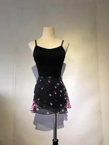 ModLatBal Girls Ballet Dance Chiffon Wrap Skirt thumbnail 2