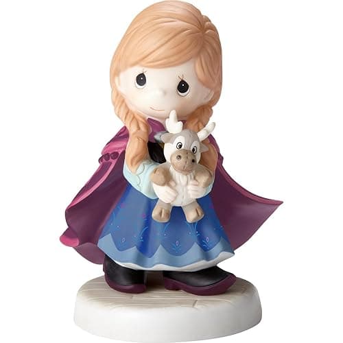 Precious Moments 193054 Disney Showcase Frozen You're So Deer to Me Bisque Porcelain Figurine - Image 1