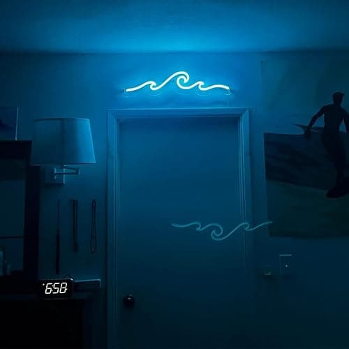 Blue Waves Small LED Sign thumbnail 6
