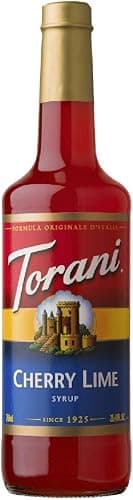 Torani Cherry Lime Flavour Syrup 750ml - Image 1