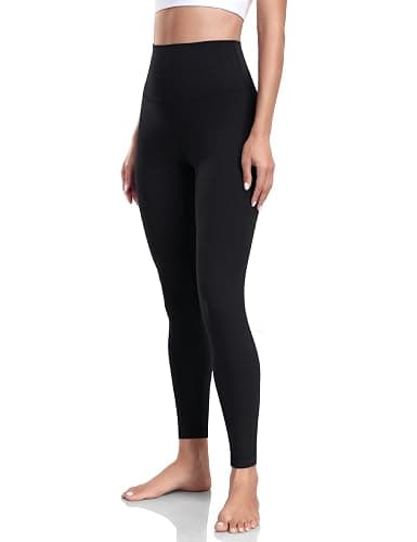HeyNuts Pure&Plain Workout Pro/Yoga Pro 7/8 Athletic Leggings for Women, High Waisted Compression Tummy Control Pants 25'' thumbnail 3