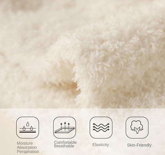 Kelabia Women Fuzzy Socks Warm Fluffy Socks Japanese Thick Slipper Socks Aesthetic Fleece Long Socks thumbnail 8