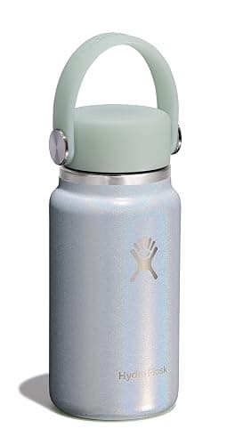 Hydro Flask Micro Bottle - Leak Proof Purse or Pocket Flask - Insulated Mini Water Bottle 6.7 Oz Glimmer Blue thumbnail 4