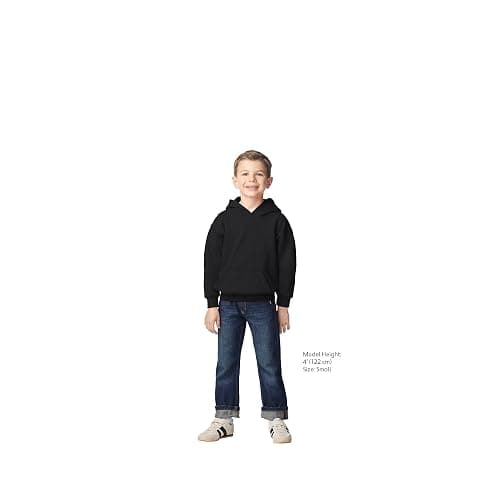 Gildan Youth Hoodie Sweatshirt, Style G18500B thumbnail 3