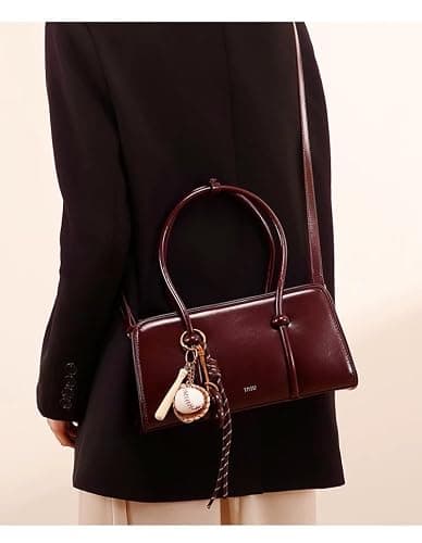 Women's shoulder bag, spacious multi pocket bag, women's crossbody bag, fashionable handbag, top handle, shoulder bag thumbnail 3