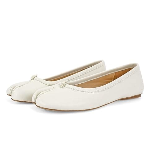 POYOIOR Tabi Shoes Women Split Toe Shoes Wide Width Ballet Flats Comfort Casual Work Shoes for Women Office thumbnail 6