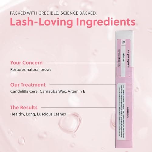 ForChics- Nourishing Eyelash Growth Mascara - Volumizing & Lengthening, Moisturizing Black Formula for Sensitive Eyes, Enhances Thickness & Health thumbnail 7