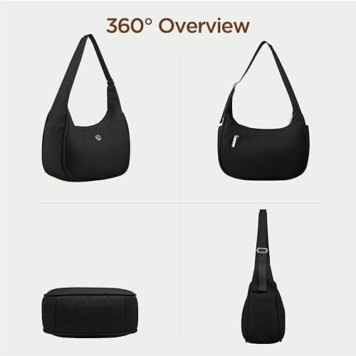 Babysun Mini Shoulder Bag Women Nylon Crescent Bag Underarm Shoulder Purse Women's Shoulder Handbags Small Tote Bag thumbnail 6